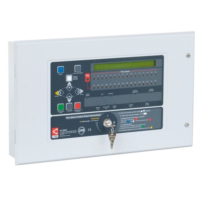 C-TEC XFP 2 Loop, 32 Zone, Apollo Protocol - Firesense | Fire Detection ...